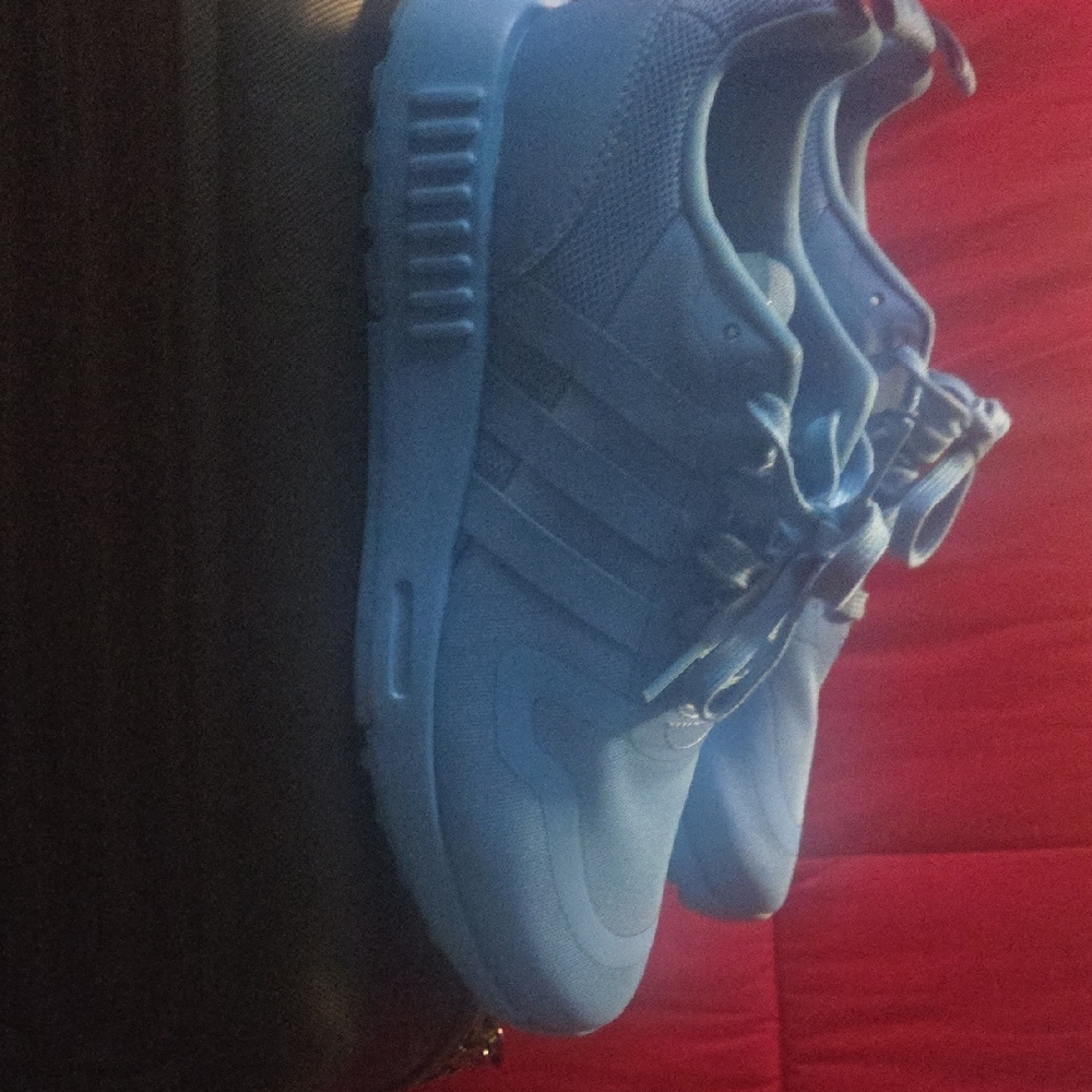 Light Blue Athletic Shoes